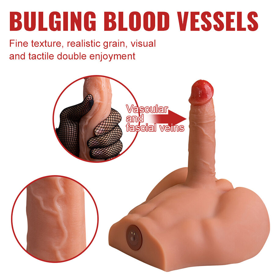 XISE - PEEL DILDO ASS REALISTIC DILDO MASTURBATOR FRONT POSITION WITH THRUSTING 17.5 CM - Image 2