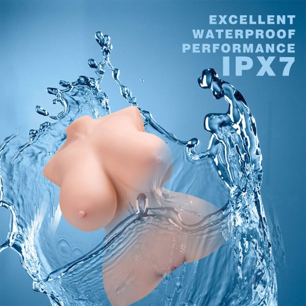 XISE - TINY THRUSTING REALISTIC TORSO WITH FEMALE VIBRATION 40 CM - Image 12