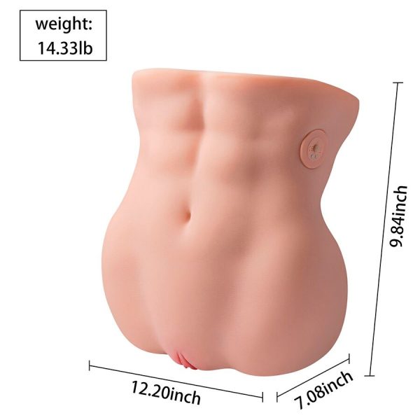 XISE - LYDIA FEMALE VAGINA MASTURBATOR WITH THRUSTING 25 CM - Image 8