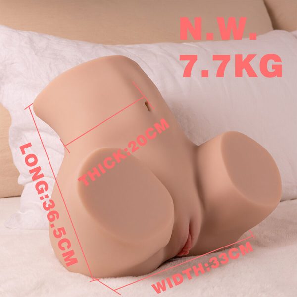 XISE - DANAE THRUSTING REALISTIC VAGINA MASTUBADOR WITH MULTI-POSITION VIBRATION - Image 11