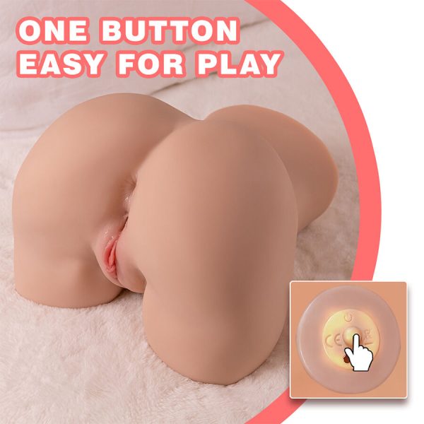 XISE - DANAE THRUSTING REALISTIC VAGINA MASTUBADOR WITH MULTI-POSITION VIBRATION - Image 14