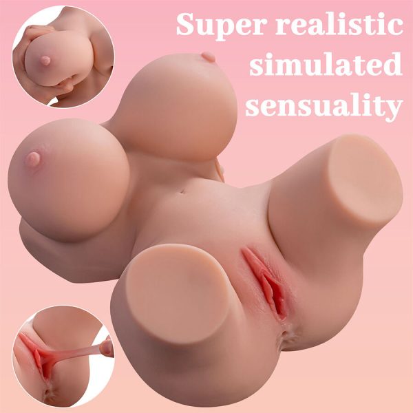 XISE - FRIEDA REALISTIC FEMALE TORSO WITH VIBRATION 36 CM - Image 15