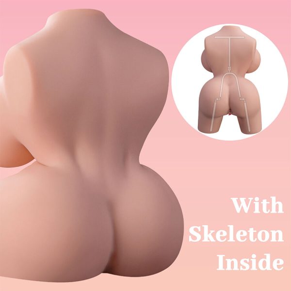 XISE - FRIEDA REALISTIC FEMALE TORSO WITH VIBRATION 36 CM - Image 16