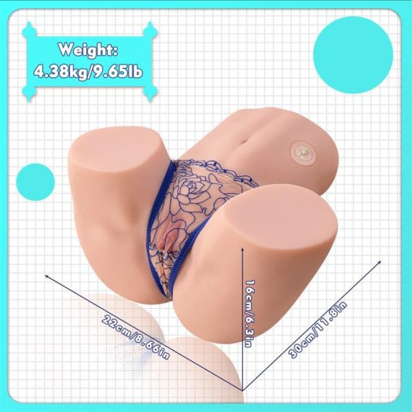 XISE - MAYA SUCKING REALISTIC VAGINA AND ANUS MASTURBATOR WITH VIBRATION AND STIMULATING WAVES 4.5 KG - Image 19