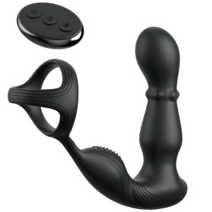 ANAL FANTASY ELITE COLLECTION - VIBRATING ANAL RING AND MASSAGER WITH REMOTE CONTROL