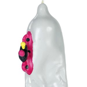 CONDOMERIE - HANDPAINTED NOVELTY CONDOMS MOTORBIKE