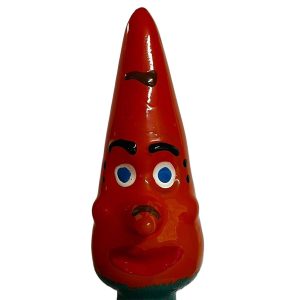 CONDOMERIE - HANDPAINTED NOVELTY CONDOMS CARROT