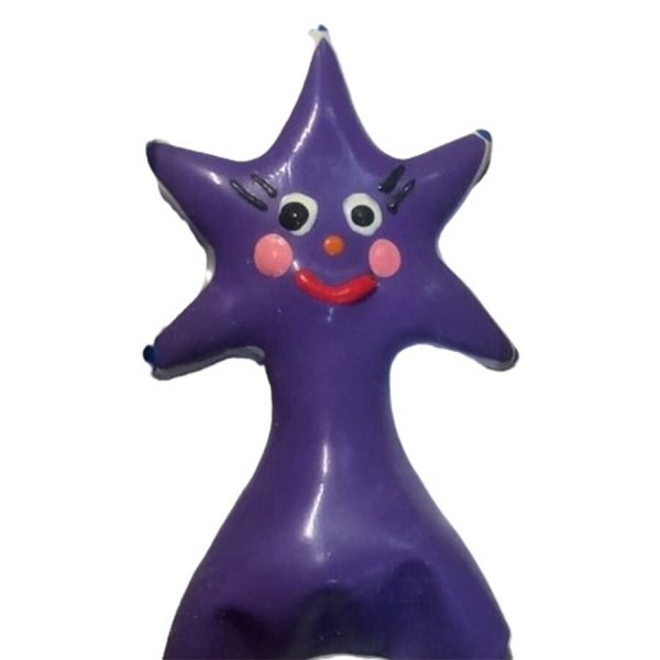 CONDOMERIE - HANDPAINTED NOVELTY CONDOMS HAPPY STAR