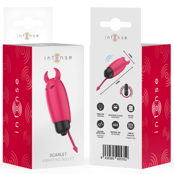 INTENSE - SCARLET VIBRATING BULLET RED DEMON 9.3 X 2.4 CM - Image 7