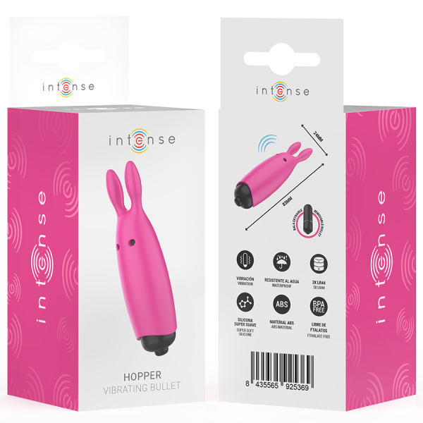 INTENSE - HOPPER PINK VIBRATING BULLET 8.3 X 2.4 CM - Image 7