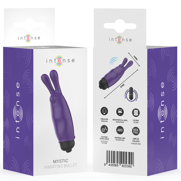 INTENSE - MYSTIC PURPLE VIBRATING BULLET 8.7 X 2.4 CM - Image 7
