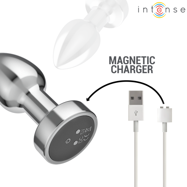 INTENSE - ANAL PLUG 10 VIBRATIONS METAL WITH REMOTE CONTROL S - Image 7