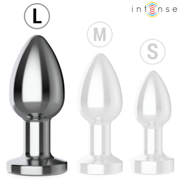 INTENSE - ANAL PLUG 10 VIBRATIONS METAL WITH REMOTE CONTROL L - Image 7