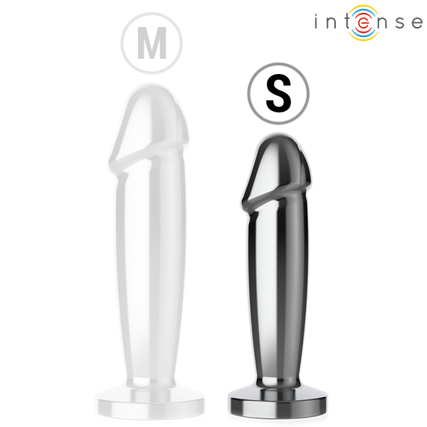 INTENSE - ANAL PLUG 10 VIBRATIONS METAL DILDO WITH REMOTE CONTROL S - Image 6
