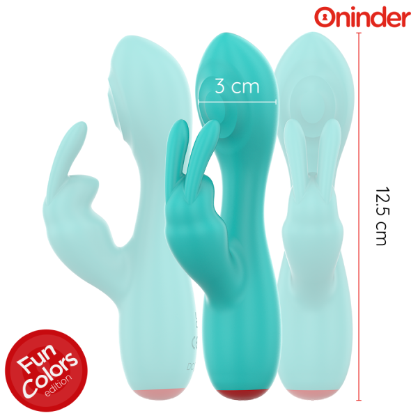 ONINDER CUTE - LOVE BUNNY G-SPOT CLITORAL VIBRATOR - FREE WORLDWIDE APP - Image 4