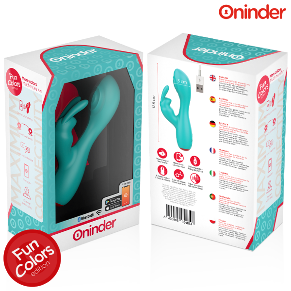 ONINDER CUTE - LOVE BUNNY G-SPOT CLITORAL VIBRATOR - FREE WORLDWIDE APP - Image 8