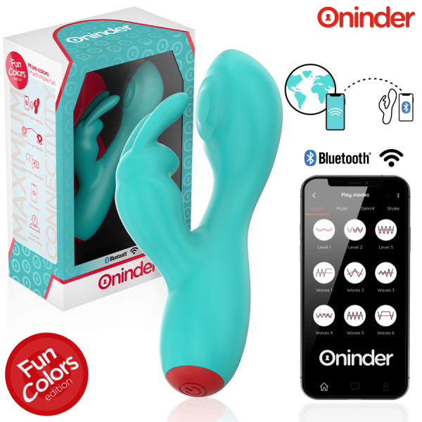 ONINDER CUTE - LOVE BUNNY G-SPOT CLITORAL VIBRATOR - FREE WORLDWIDE APP - Image 2