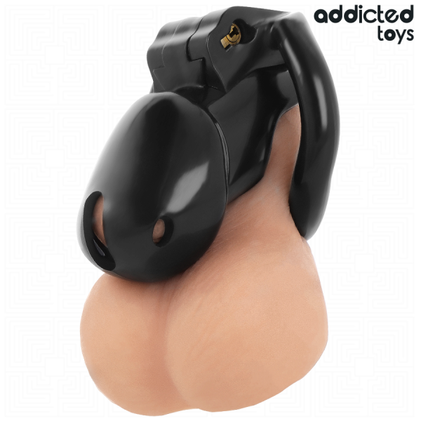 ADDICTED TOYS LOCKED - MINDNIGHT CELL PENIS CAGE SIZE S 4.8 CM - Image 3