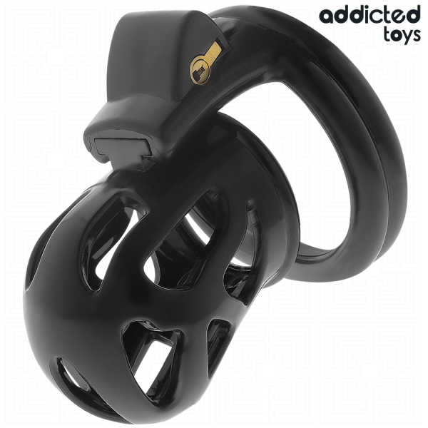 ADDICTED TOYS LOCKED - SILENT KEEP PENIS CAGE 7.5 CM - Image 2
