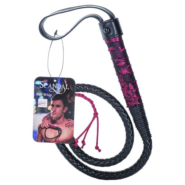 CALEXOTICS - SCANDAL BLACK BULL TAIL WHIP - Image 2