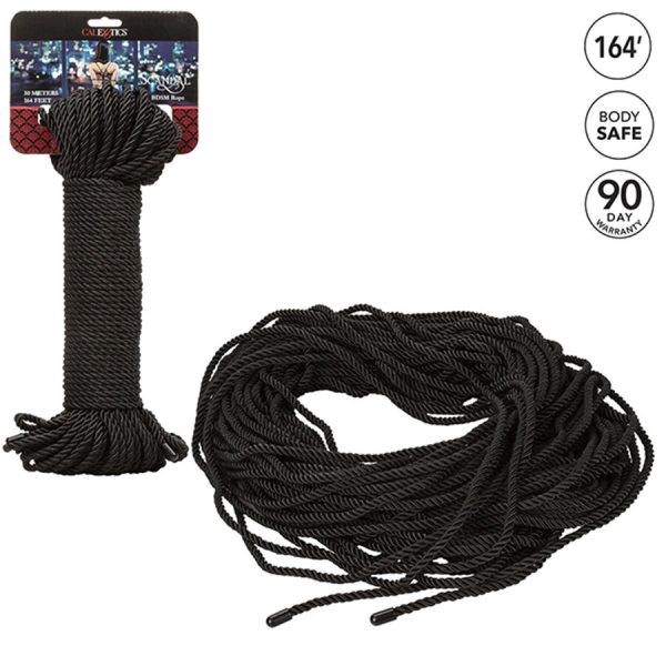 CALEXOTICS - SCANDAL BLACK BDSM ROPE 50 M - Image 3