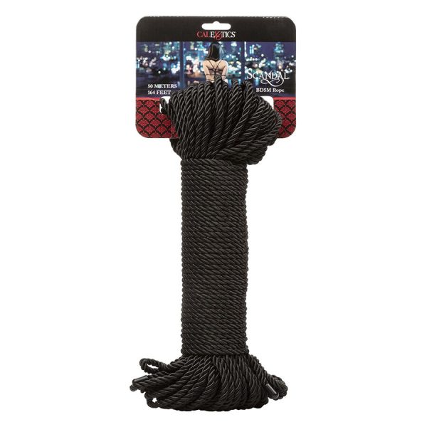 CALEXOTICS - SCANDAL BLACK BDSM ROPE 50 M - Image 2