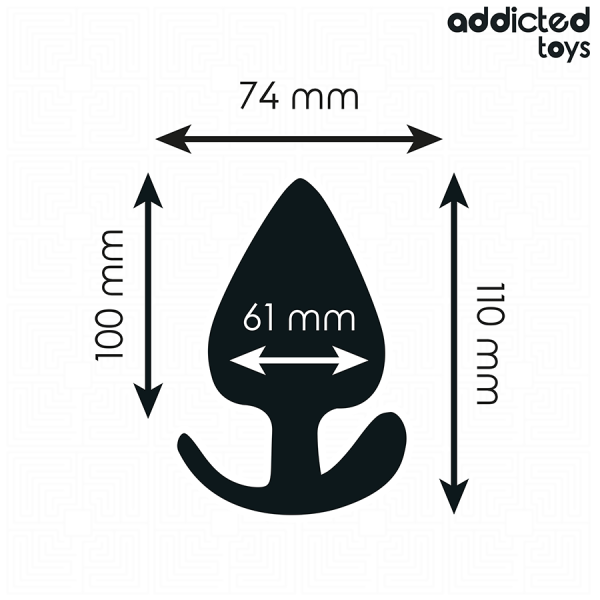ADDICTED TOYS - ANAL PLUG SILICONE SIZE XXL 11 CM - Image 4