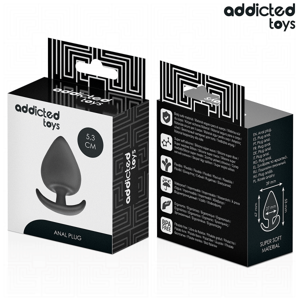 ADDICTED TOYS - ANAL PLUG SILICONE SIZE S 5.3 CM - Image 7
