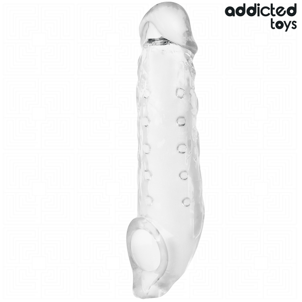 ADDICTED TOYS - TRANSPARENT PENIS EXTENSON SIZE S 23 CM - Image 2