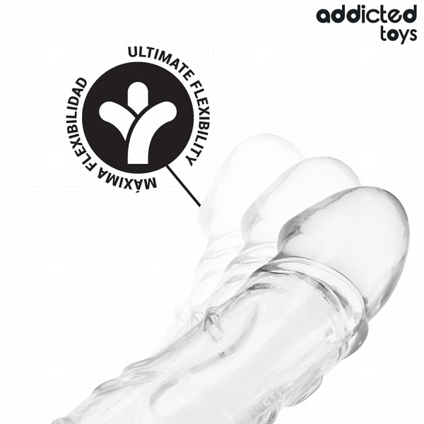 ADDICTED TOYS - TRANSPARENT PENIS EXTENSON 27 CM - Image 5