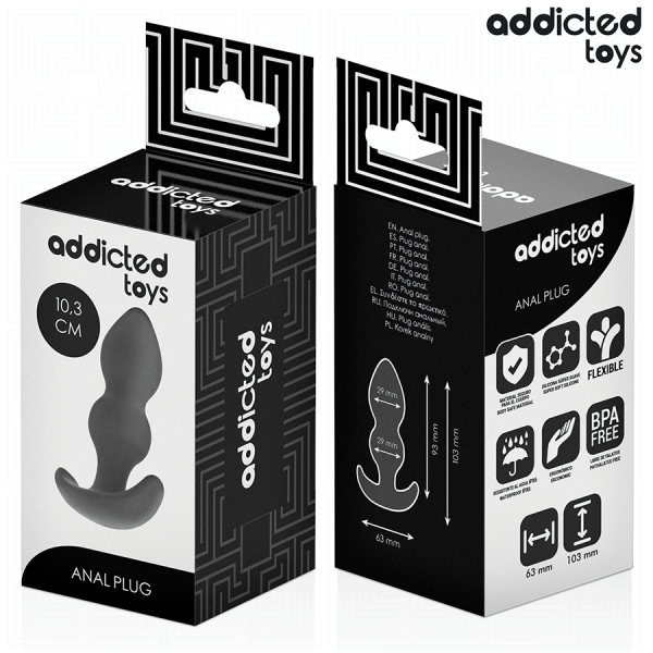 ADDICTED TOYS - ANAL PLUG SILICONE SIZE S 10.3 CM - Image 7