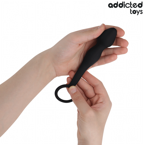 ADDICTED TOYS - ANAL PLUG WITH RING SILICONE MODEL 2 - Image 3