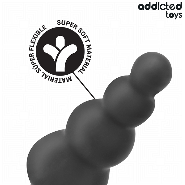 ADDICTED TOYS - ANAL PLUG WITH RING SILICONE MODEL 5 - Image 5