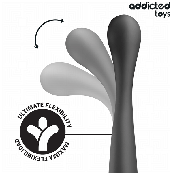 ADDICTED TOYS - DOUBLE ANAL MASSAGER SILICONE 22.5 CM - Image 3