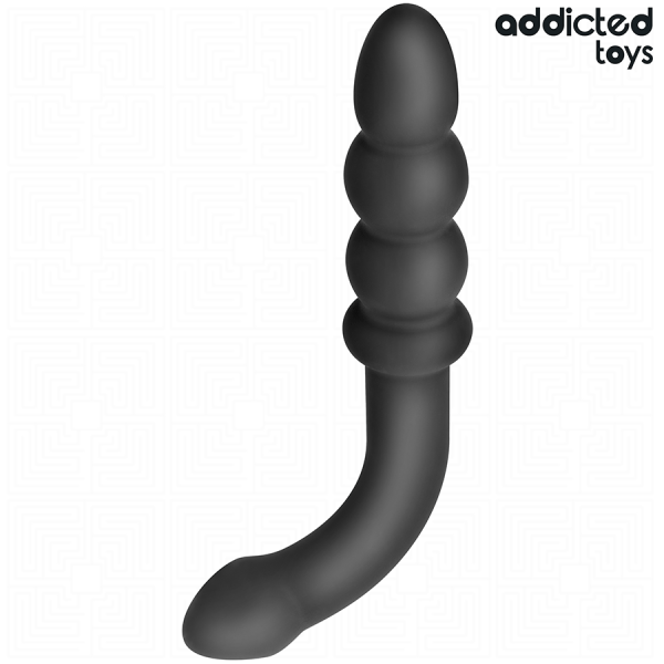 ADDICTED TOYS - DOUBLE ANAL MASSAGER SILICONE 16.5 CM - Image 5