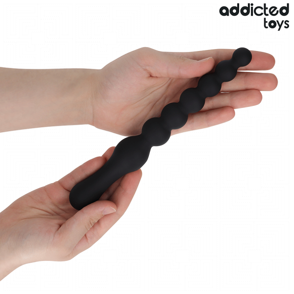 ADDICTED TOYS - DOUBLE ANAL MASSAGER SILICONE 24 CM - Image 2