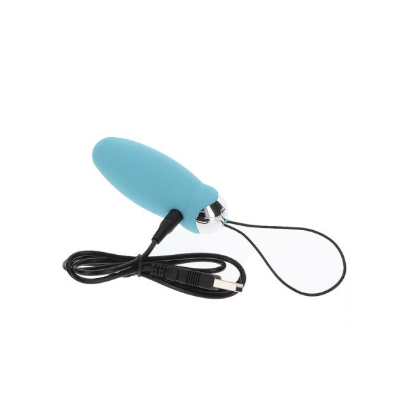 TOYJOY - HAPPINESS I'M SO EGGCITED REMOTE CONTROL VIBRATOR BLUE - Image 4