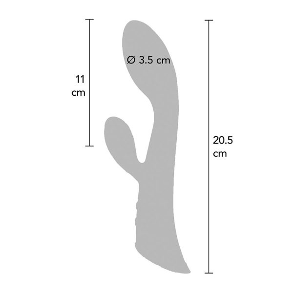 TOYJOY - IVY CASSIA XTRA INTENSE VIBRATOR CLITORIS STIMULATOR BLACK - Image 6