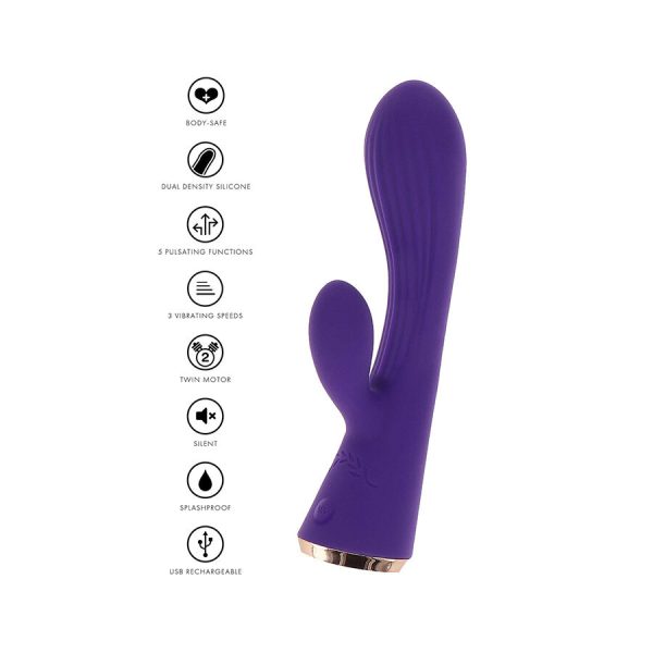 TOYJOY - IVY IRIS PURPLE RABBIT VIBRATOR - Image 5