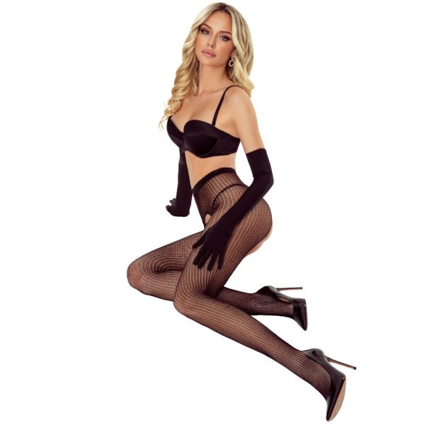 PASSION - TIOPEN 038 BLACK TIGHTS 3/4 - Image 3
