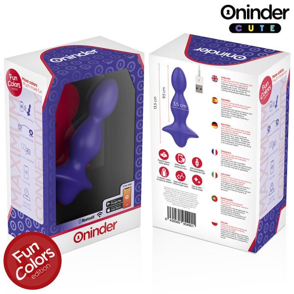 ONINDER CUTE - LOVE BUTT VIBRATING ANAL PLUG DILATOR - FREE WORLDWIDE APP - Image 8