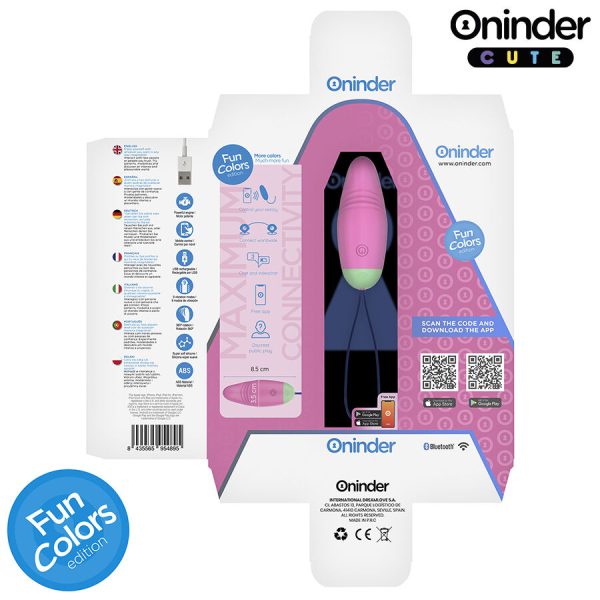 ONINDER CUTE - LOVE PLEASURE VIBRO-ROTATING EGG 360 SILICONE - FREE WORLDWIDE APP - Image 8