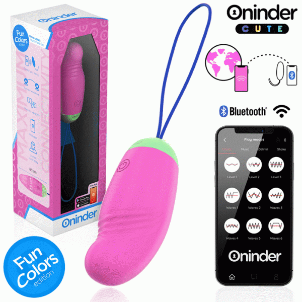 ONINDER CUTE - LOVE PLEASURE VIBRO-ROTATING EGG 360 SILICONE - FREE WORLDWIDE APP - Image 2