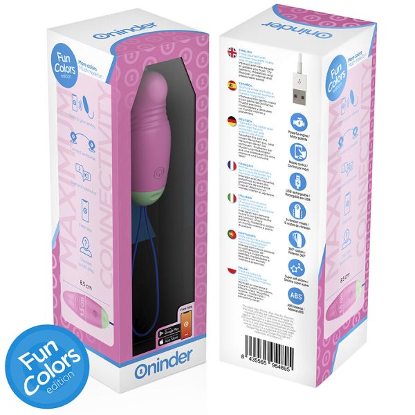ONINDER CUTE - LOVE PLEASURE VIBRO-ROTATING EGG 360 SILICONE - FREE WORLDWIDE APP - Image 9