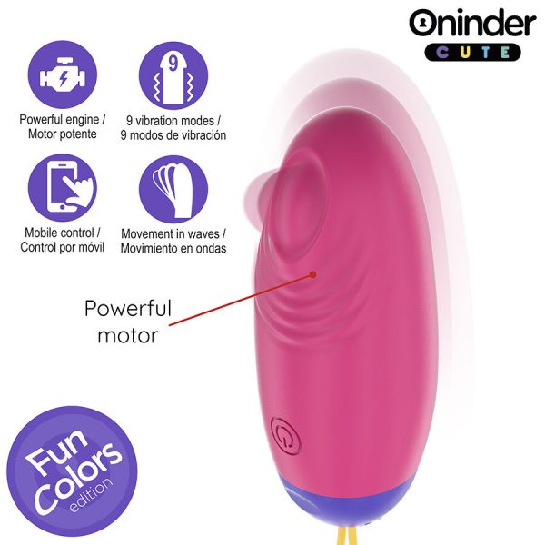 ONINDER CUTE - LOVE PLEASURE VIBRO-WAVE TAPPING SILICONE EGG - FREE WORLDWIDE APP - Image 6