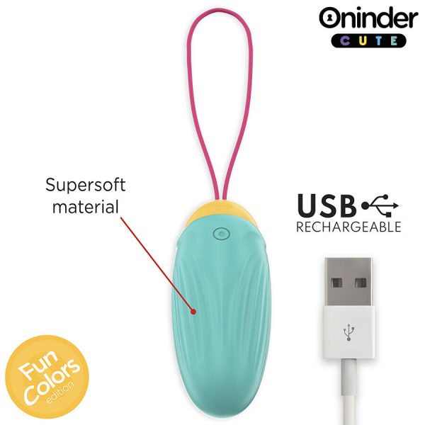 ONINDER CUTE - LOVE PLEASURE VIBRO-ROTATING SILICONE GEM EGG - FREE WORLDWIDE APP - Image 7
