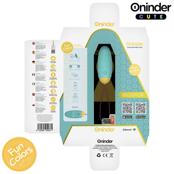 ONINDER CUTE - LOVE PLEASURE VIBRO-ROTATING SILICONE GEM EGG - FREE WORLDWIDE APP - Image 8