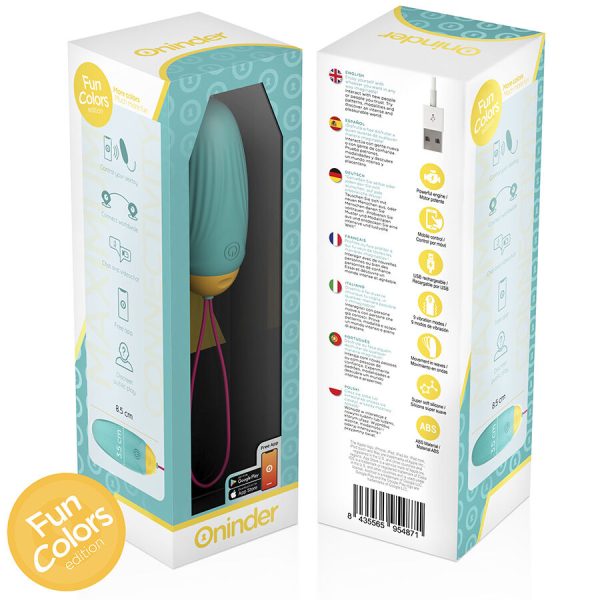 ONINDER CUTE - LOVE PLEASURE VIBRO-ROTATING SILICONE GEM EGG - FREE WORLDWIDE APP - Image 9