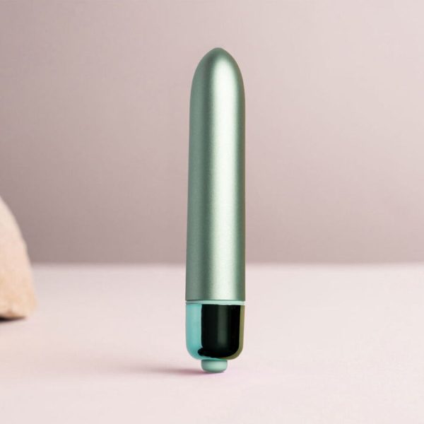 ROCKS-OFF - RO-90 AQUA LILY VIBRATING BULLET WATER GREEN - Image 3