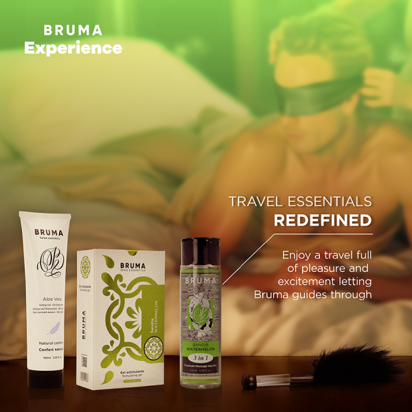 BRUMA XPERIENCE - SWEET WATERMELON TEMPTATION KIT WITH ORGASM ENHANCER - Image 2